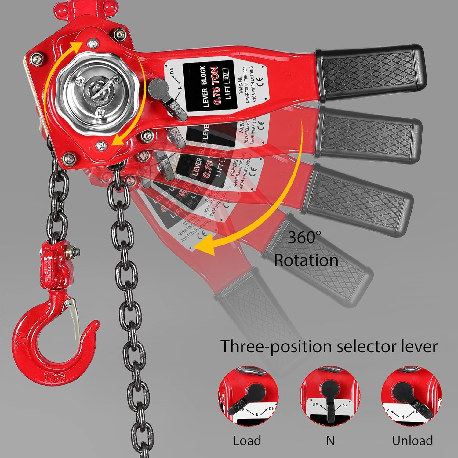 Garvee Lever Chain Hoist - Image 4